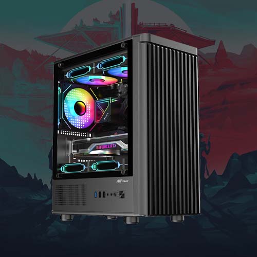 TechCure Home & Office PC – AMD Ryzen 5 5600G, Integrated Graphics, 16GB DDR4, 480GB SSD