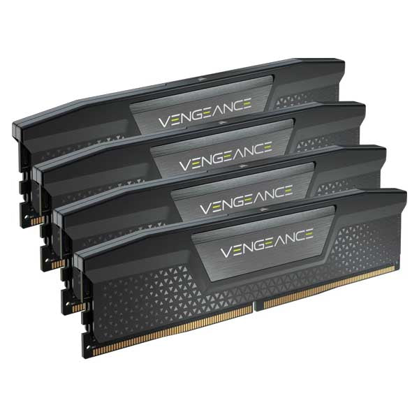 Corsair VENGEANCE 192GB (4x48GB) DDR5 DRAM Up To 5200MHz CL38 Memory Kit (Black) – Model CMK192GX5M4B5200C38 – TechCure India