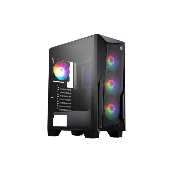 TechCure Signature 1080p Gaming PC – AMD Ryzen 5 5500, RTX 3050 6GB, 16GB DDR4, 500GB NVMe in MSI Mag Forge 130A Airflow Mid Tower ATX Cabinet