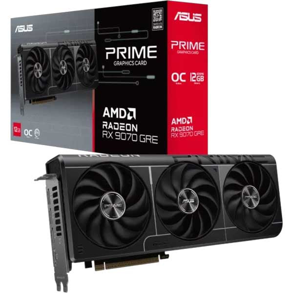 RX 9070 GRE 12GB graphics card in the TechCure Signature 1440p Gaming PC – AMD Ryzen 7 5700G, RX 9070 GRE 12GB, 32GB DDR4, 1TB NVMe