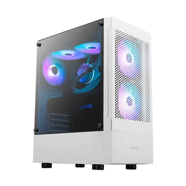 TechCure Signature 1440p Gaming PC – AMD Ryzen 7 5700X, RX 7900 XTX 24GB, 32GB DDR4, 1TB NVMe in GAMDIAS Talos E3 Mesh ARGB ATX Mid Tower Cabinet