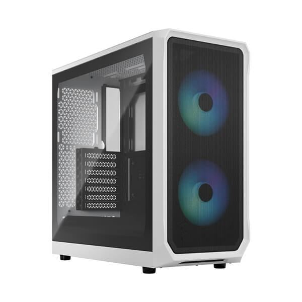 TechCure Signature 1440p Gaming PC – Intel Core i7-14700F, RX 7900 XTX 24GB, 32GB DDR4, 1TB NVMe in Fractal Design Focus 2 Mesh RGB TG Clear Tint