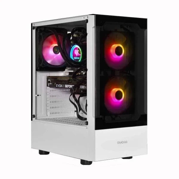 TechCure Signature 1440p Gaming PC – Intel Core i7-14700F, RX 7900 XTX 24GB, 32GB DDR4, 2TB NVMe in GAMDIAS Talos E3 ATX Mid Tower Cabinet