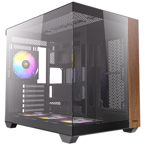TechCure Signature 1440p Gaming PC – Intel Core i7-14700F, RTX 5080 16GB, 32GB DDR4, 2TB NVMe in Antec CX800 Wood ARGB Mid Tower Tempered Glass