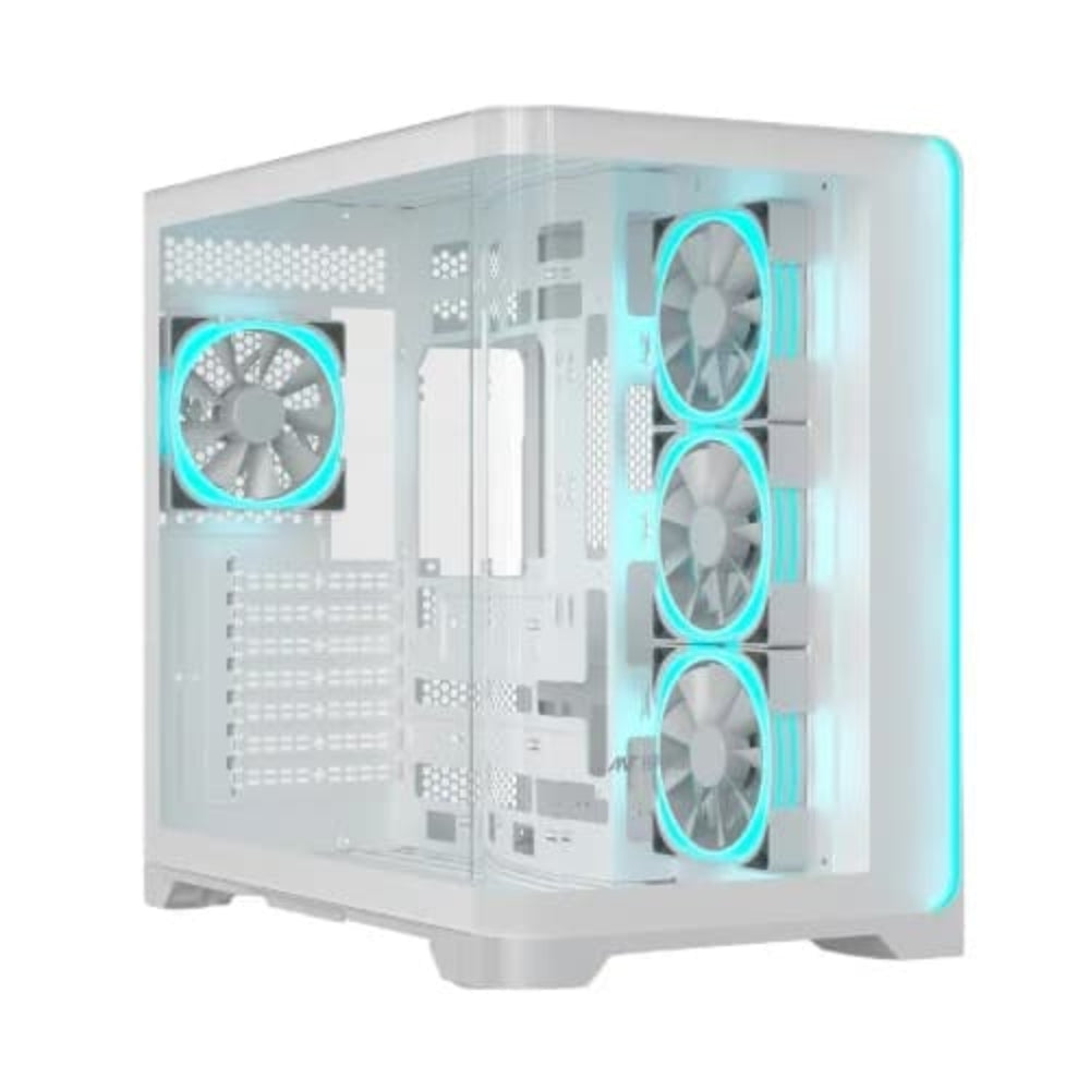 TechCure Signature 4K Gaming PC – AMD Ryzen 9 9900X3D, RTX 5080 16GB, 32GB DDR5, 2TB NVMe in ANT ESPORTS Crystal ARC ARGB ATX Mid Tower