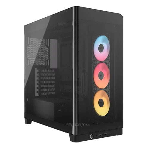 TechCure Signature 6K–8K Video Editing Workstation – Intel Core Ultra 9 285K, RX 7900 XTX 24GB, 64GB DDR5, 4TB NVMe in Corsair Frame 4500X RS-R ARGB Panoramic Glass