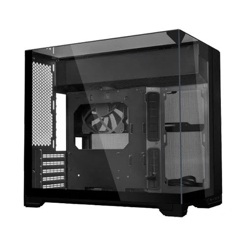 TechCure Signature Editing & 3D Workstation – AMD Ryzen 7 5700X, RTX 5050 8GB, 32GB DDR4, 1TB NVMe in Lian Li O11 Vision-M M-ATX Mini Tower Case