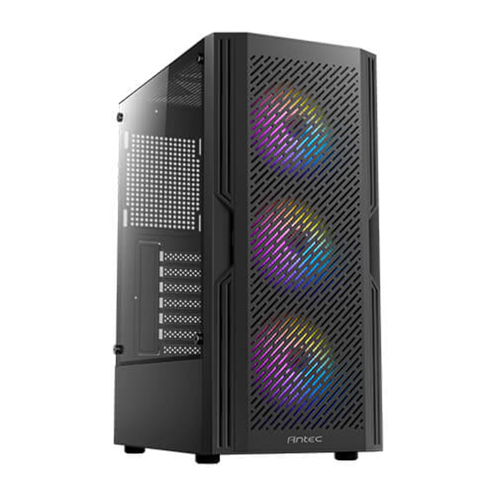TechCure Signature Editing & 3D Workstation – AMD Ryzen 5 5500, RX 7900 XT 20GB, 32GB DDR4, 1TB NVMe in Antec AX20 Black Gaming Cabinet