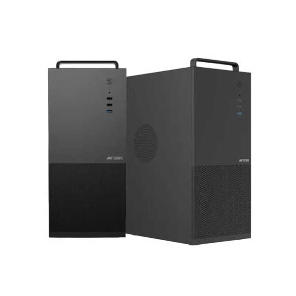 TechCure Signature Editing & 3D Workstation – AMD Ryzen 7 5700X, Arc B570 10GB, 32GB DDR4, 1TB NVMe in Ant Esports Si28 ATX Mid-Tower Gaming Cabinet