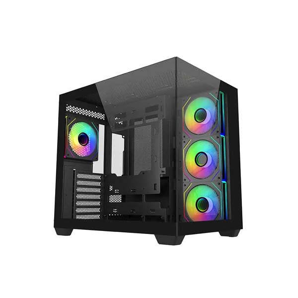 TechCure Signature Editing & 3D Workstation – AMD Ryzen 9 9900X, RX 7900 XT 20GB, 64GB DDR5, 2TB NVMe in Cooler Master Elite 681 ATX Mid Tower Cabinet