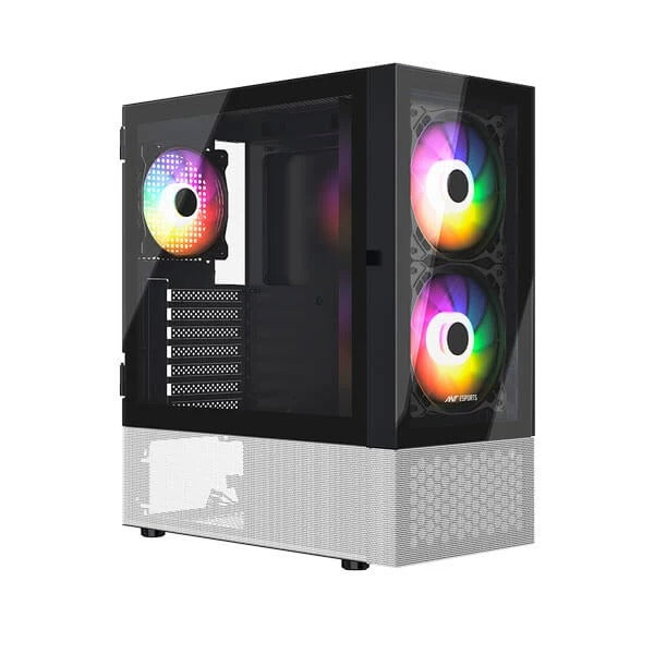 TechCure Signature Trading PC – AMD Ryzen 7 9700X, RTX 5050 8GB, 32GB DDR5, 1TB NVMe in Ant Esports Pepper 5F ARGB Mid Tower Cabinet