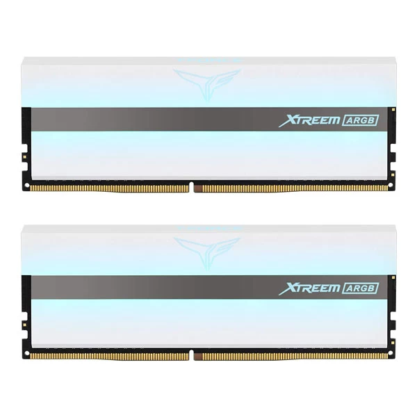 TeamGroup T-Force Xtreem ARGB White 16GB (8GBx2) DDR4 3200MHz Desktop RAM – TechCure India