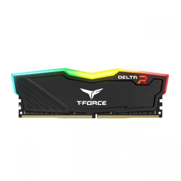 TeamGroup T-Force Delta RGB 8GB (8GBX1) DDR4 Ram 3600Mhz - Black – TechCure India