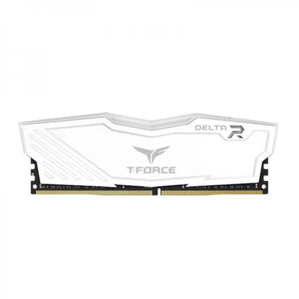 TEAMGROUP T-Force Delta RGB 16GB ( 8GBx2 ) 3600MHz DDR4 RAM ( White ) ( CL18 ) - 4
