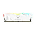 TEAMGROUP T-Force Delta RGB 32GB ( 32GB x 1 ) 3600MHz DDR4 RAM ( White ) ( CL18 )