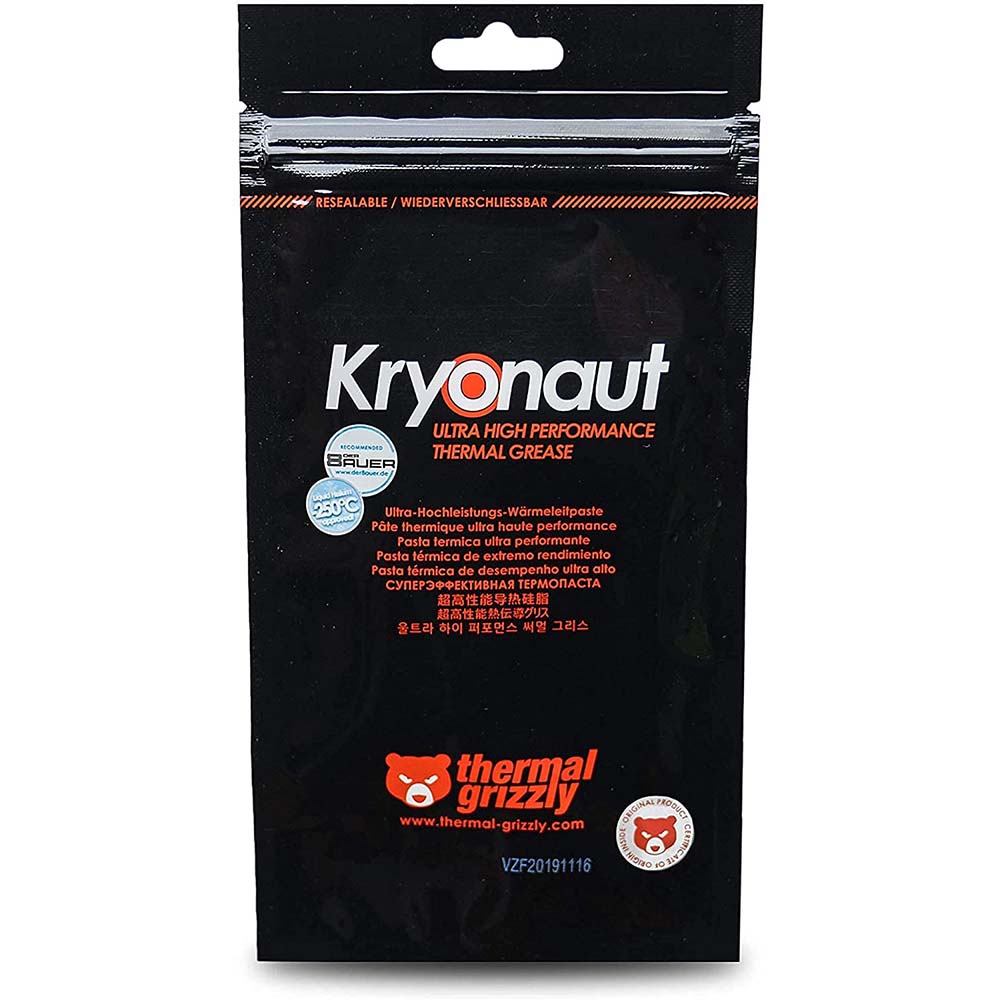 THERMAL GRIZZLY Kryonaut Thermal Grease Paste (11.1g) – TechCure India