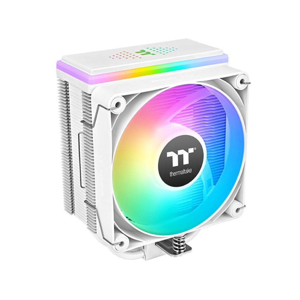 THERMALTAKE Astria 400 120mm ARGB Single Tower CPU Air Cooler ( Snow White ) – TechCure India