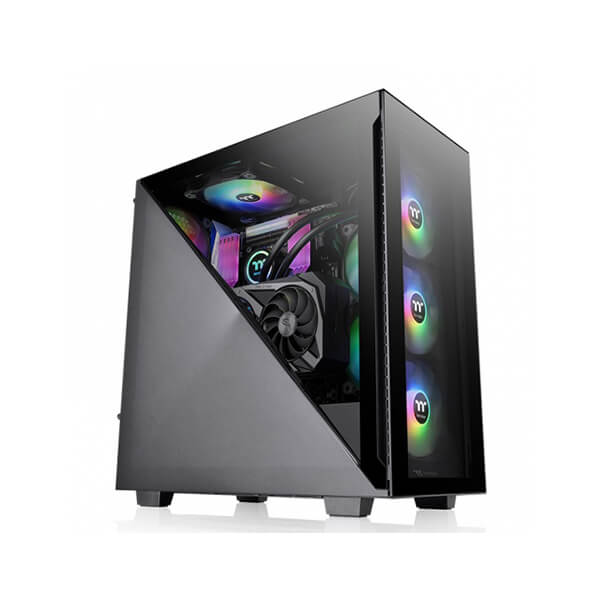 Thermaltake Divider 300 TG ARGB ATX Mid Tower Case – Model CA-1S2-00M1WN-01 – TechCure India