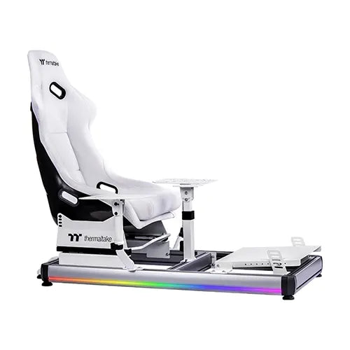 Thermaltake GF500 Snow White Flight Simulator Cockpit
