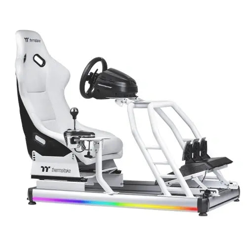 Thermaltake GR500 Racing Simulator Cockpit Snow (GSC-R50-CPASWH-01) – TechCure India