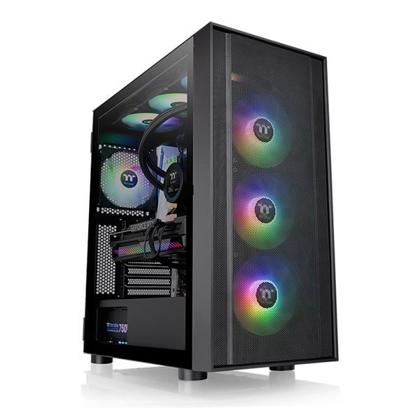 Thermaltake H570 TG ARGB E-ATX Mid Tower Case – Model CA-1T9-00M1WN-01 – TechCure India