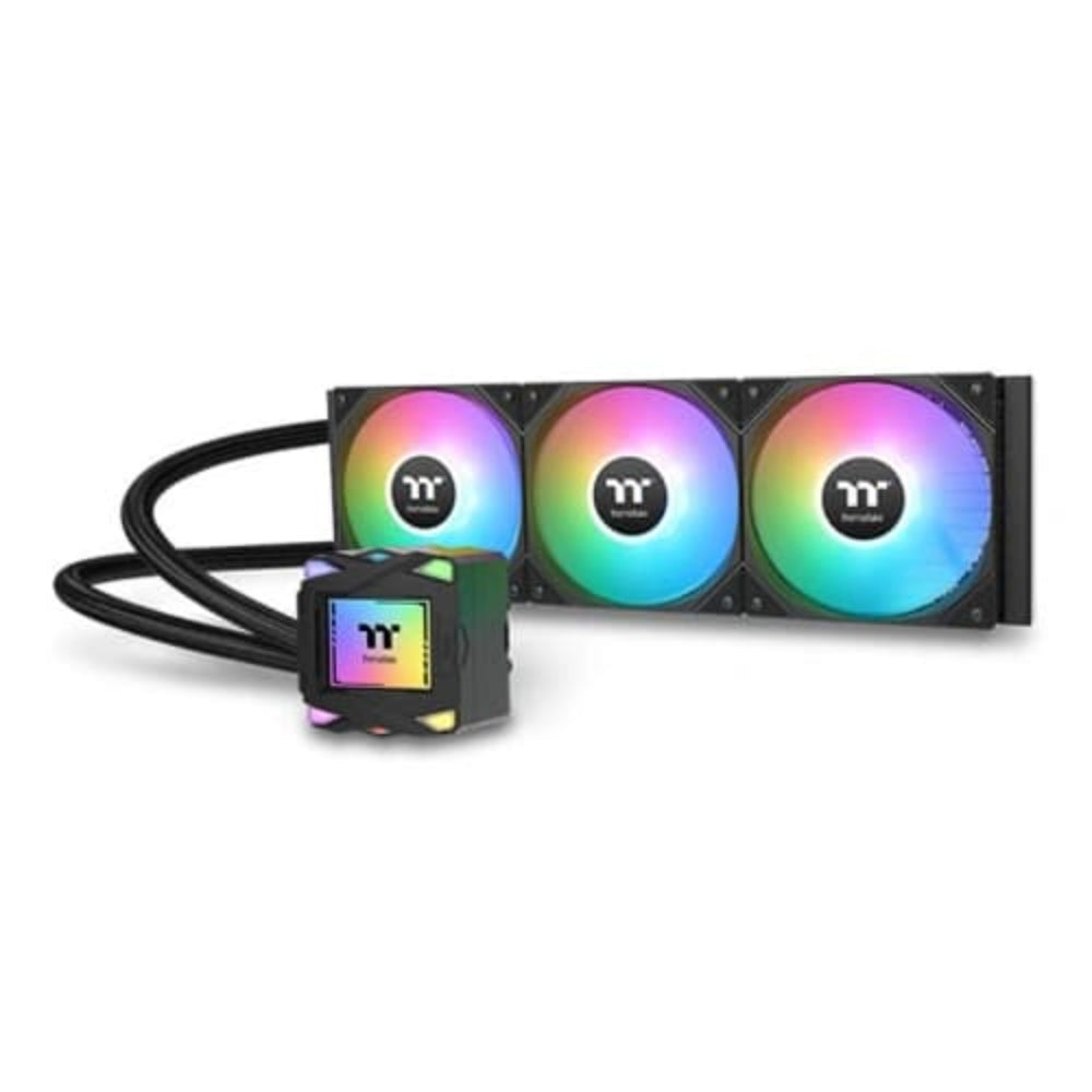 THERMALTAKE LA360 360mm ARGB Sync CPU Liquid Cooler ( Black ) – TechCure India