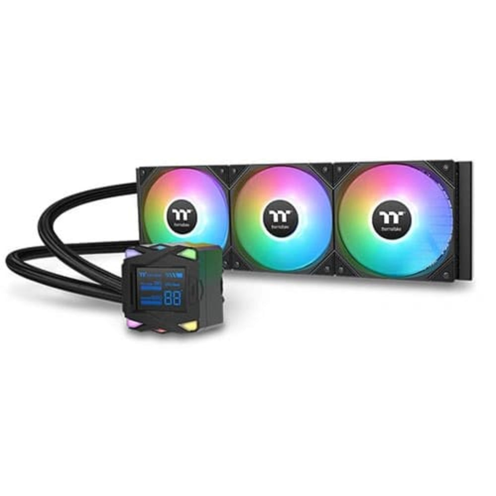 THERMALTAKE LA360-S 360mm ARGB CPU Liquid Cooler (Black) – Model CL-W462-PL12SW-A – TechCure India
