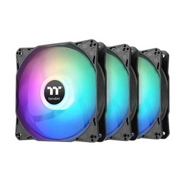 Thermaltake LE120 ARGB Sync PC Cooling Fan 3-Fan Pack Black (CL-F204-PL12SW-A) – TechCure India