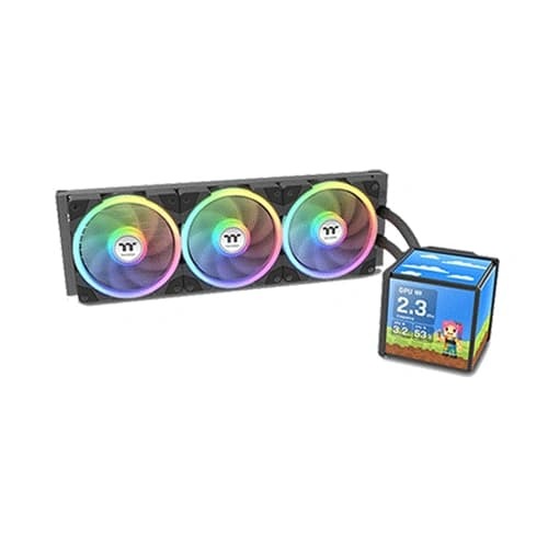 Thermaltake Minecube 360 Ultra ARGB Sync CPU Liquid Cooler – Model CL-W481-PL12SW-A – TechCure India