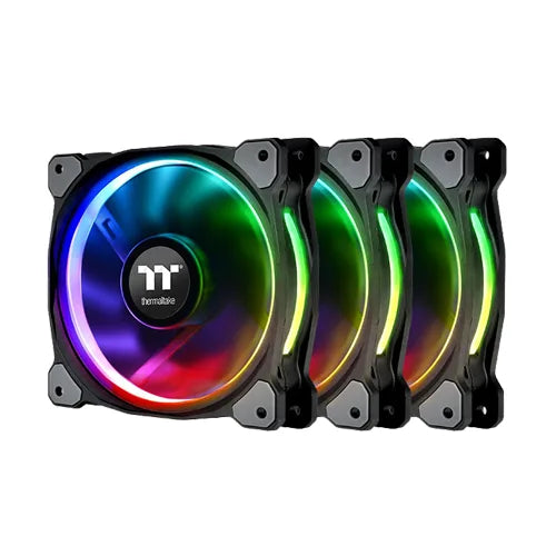 Thermaltake RIING PLUS 12 RGB Triple Fans Pack With Controller