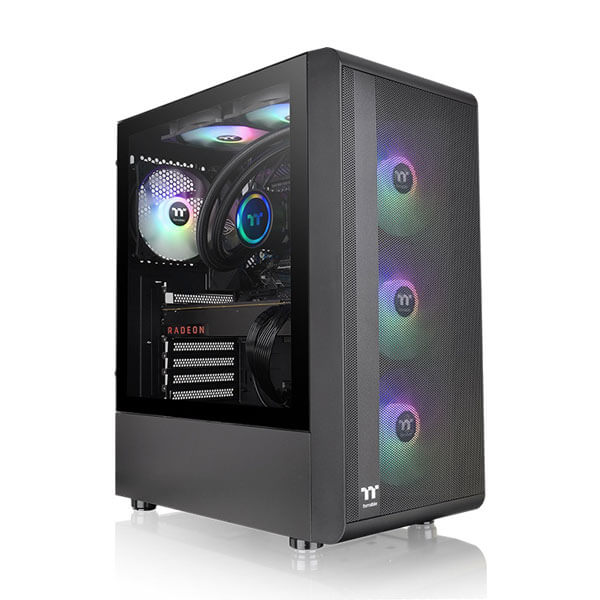 Thermaltake S200 TG ARGB ATX Mid Tower Case – Model CA-1X2-00M1WN-00 – TechCure India