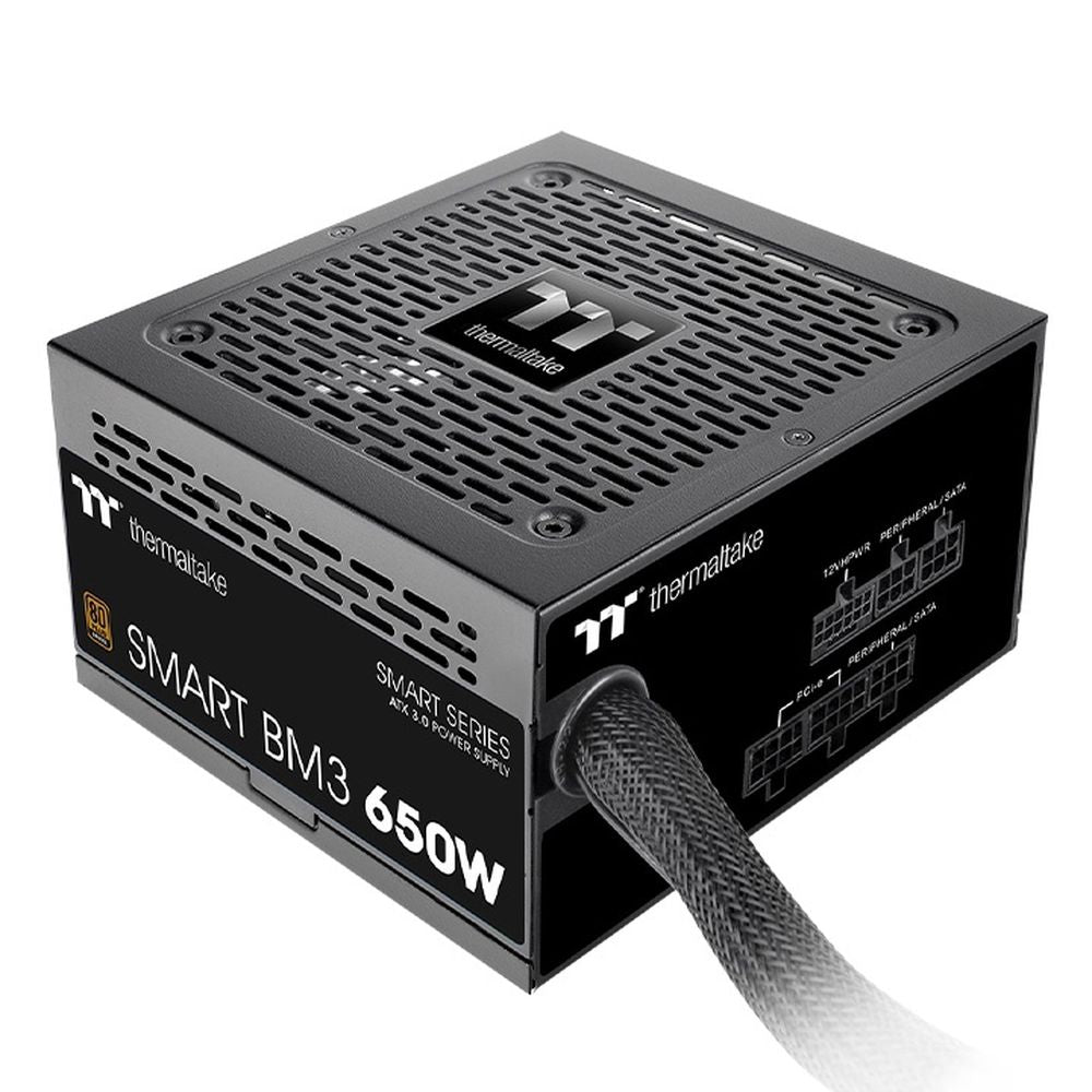 THERMALTAKE Smart BM3 650W 80+ Bronze Semi Modular ATX 3.0 Power Supply – TechCure India