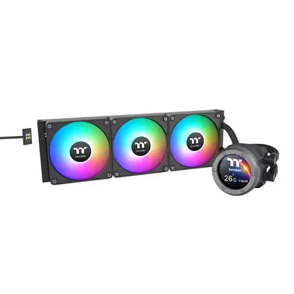 Thermaltake TH360 V2 Ultra EX ARGB Sync CPU Liquid Cooler (Black) (CL-W415-PL12SW-A) – TechCure India