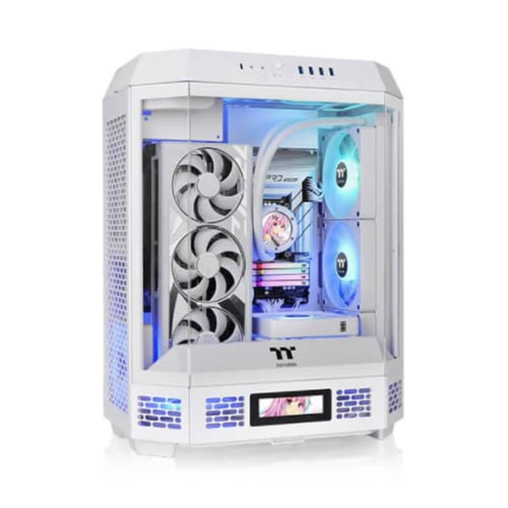 THERMALTAKE the Tower 600 ATX Mid Tower Cabinet (White) – TechCure India