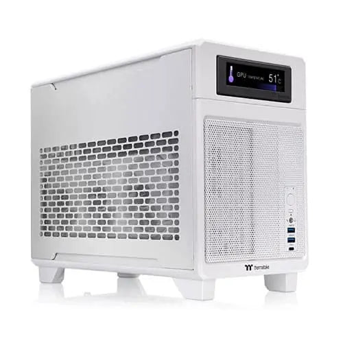 Thermaltake TR100 Snow White M-ITX Mini Tower Cabinet (CA-11A-00S6NN-00) – TechCure India