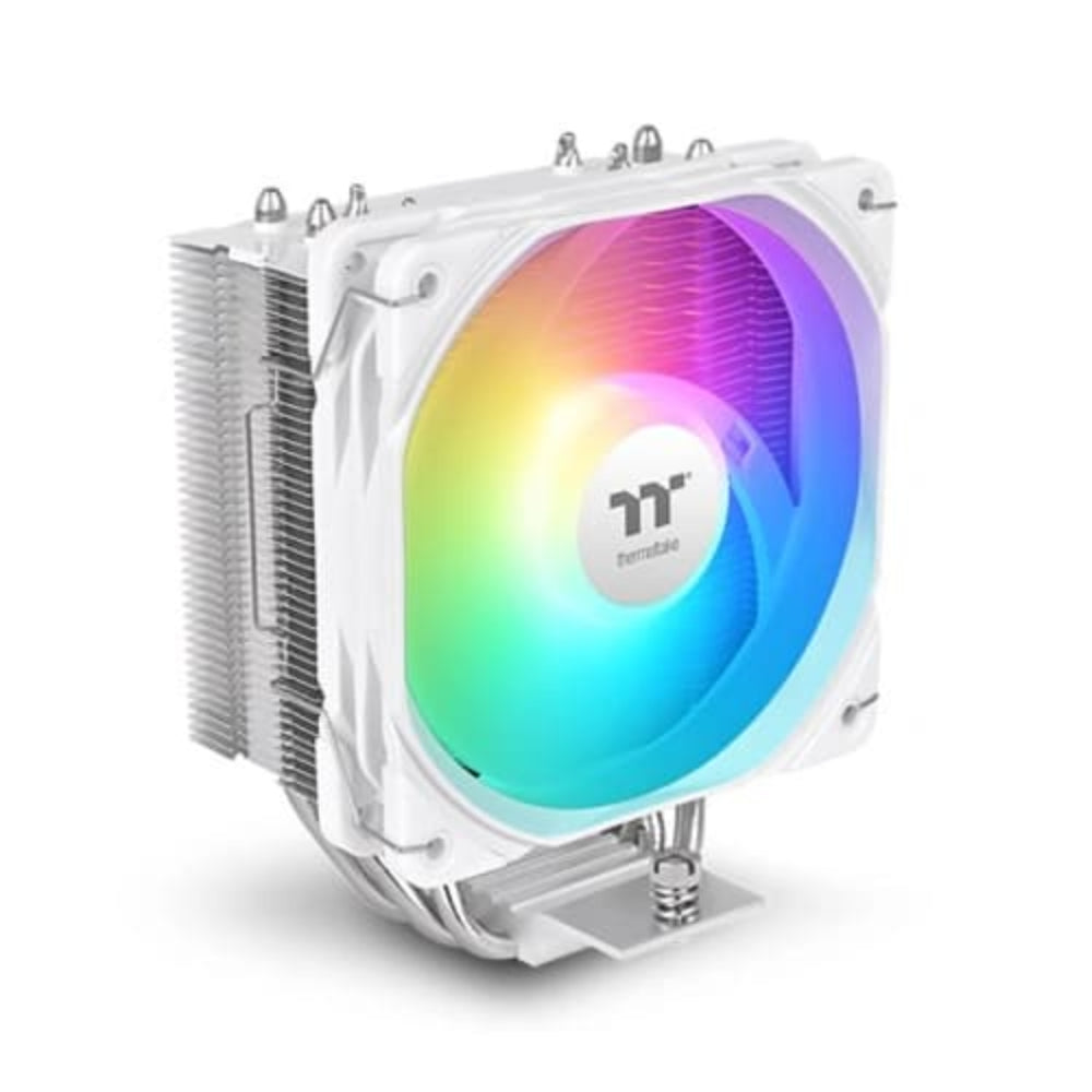 THERMALTAKE UX400 ARGB 120mm Single Tower Air Cooler ( Snow White ) – TechCure India