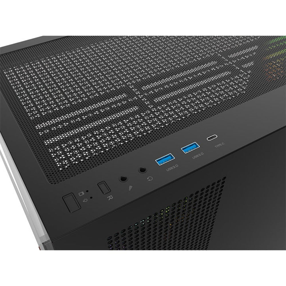 THERMALTAKE View 270 Plus WS ARGB Mid Tower Cabinet ( Black ) – Model CA-1Y7-00M1WN-WS – TechCure India