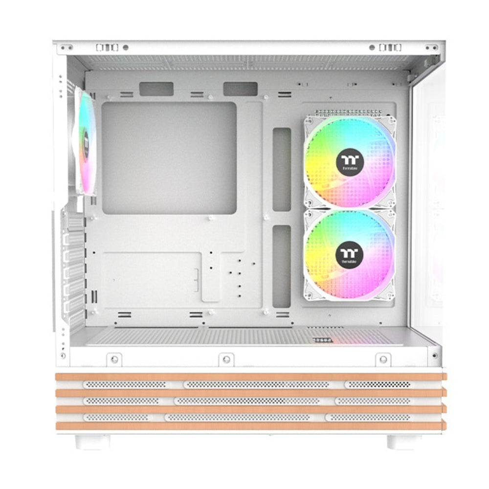 THERMALTAKE View 270 Plus WS ARGB Mid Tower Cabinet ( Snow ) – Model CA-1Y7-00M6WN-WS – TechCure India