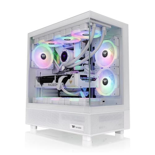 Thermaltake View 270 TG ARGB Snow Mid Tower Cabinet CA-1Y7-00M6WN-00 – TechCure India
