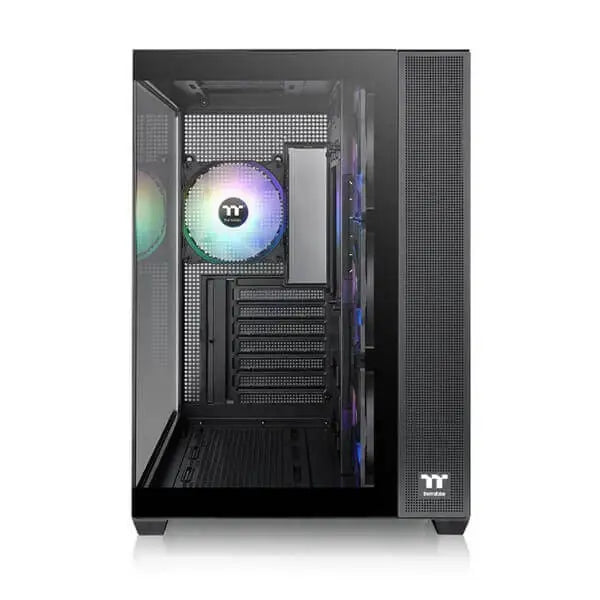 Thermaltake View 380 TG ARGB Atx Mid Tower Cabinet (Black) (CA-1Z2-00M1WN-00) – TechCure India