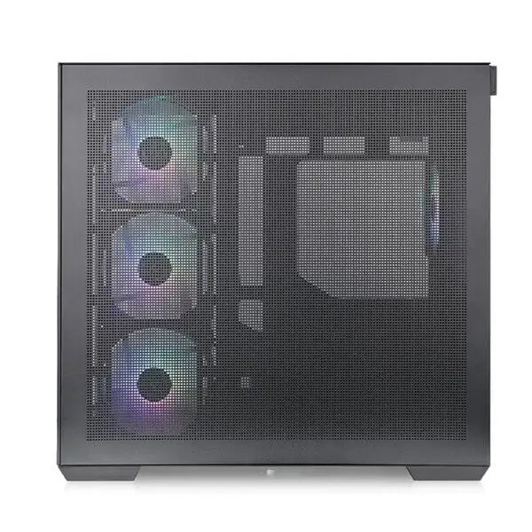 Thermaltake View 380 TG ARGB Atx Mid Tower Cabinet (Black) (CA-1Z2-00M1WN-00) – TechCure India