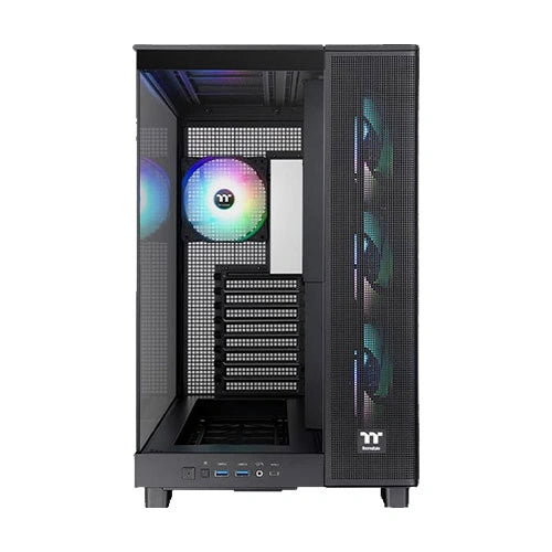 Thermaltake View 380 XL TG ARGB ATX Mid Tower Cabinet (CA-11E-00M1WN-00) – TechCure India