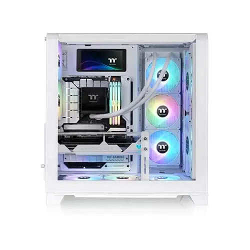 Thermaltake View 390 Air ARGB ATX Mid Tower Cabinet Snow White ( CA-11F-00M6WN-00 ) – TechCure India