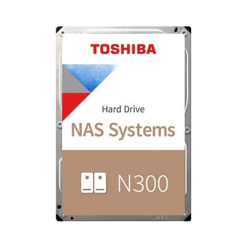 Toshiba N300 6TB 7200 RPM NAS Hard Drive