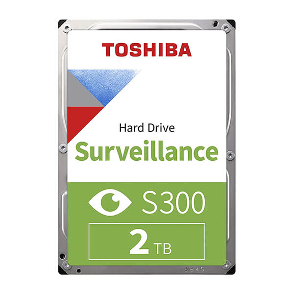 Toshiba S300 2TB 5400 RPM Surveillance Hard Drive
