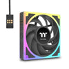 THERMALTAKE Toughfan EX 120 120mm ARGB Sync Cabinet Fan (Black) (Triple Pack) - 3