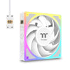 THERMALTAKE Toughfan EX 120 120mm ARGB Sync Cabinet Fan (White) (Triple Pack) - 3