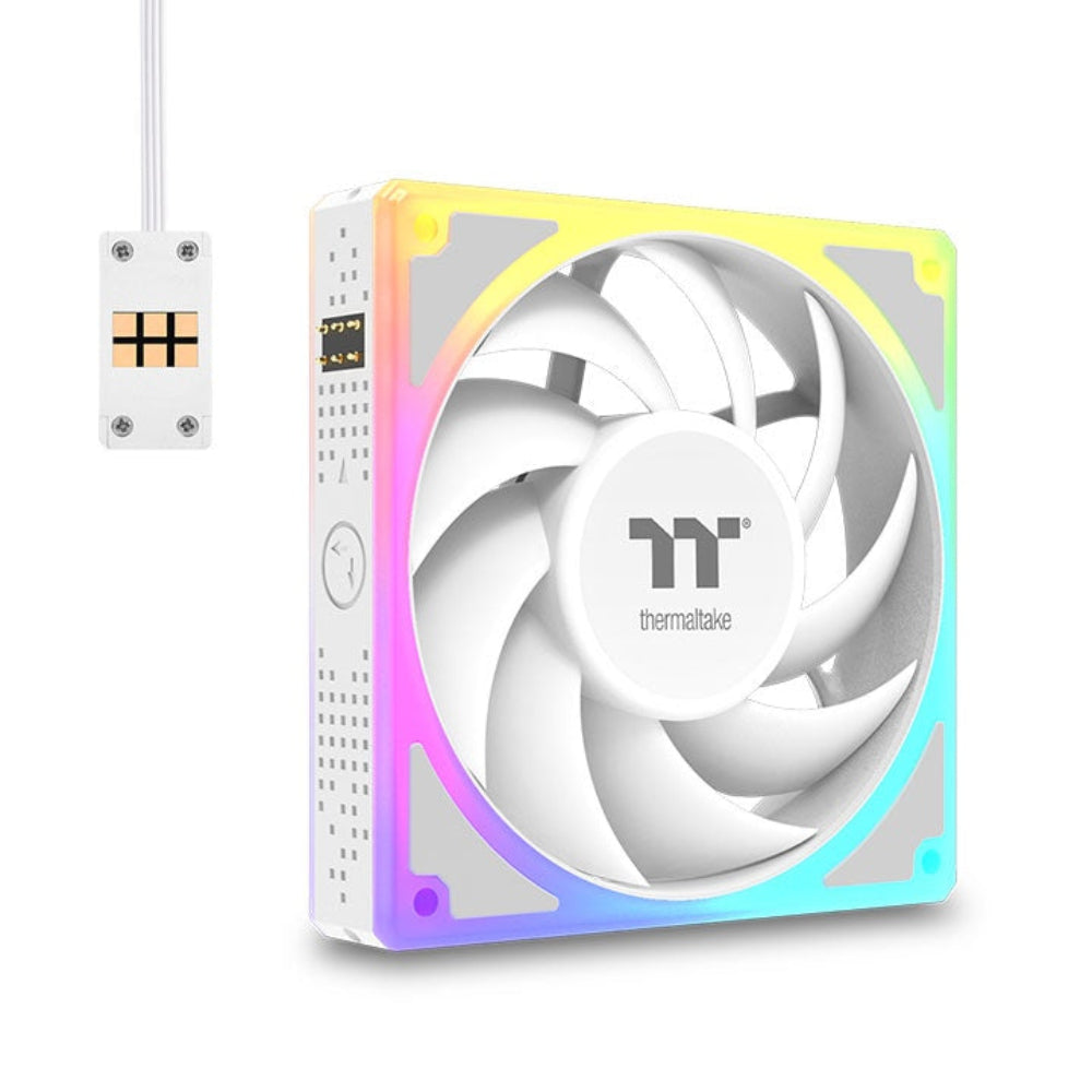 THERMALTAKE Toughfan EX 120 120mm ARGB Sync Cabinet Fan (White) (Triple Pack) – TechCure India