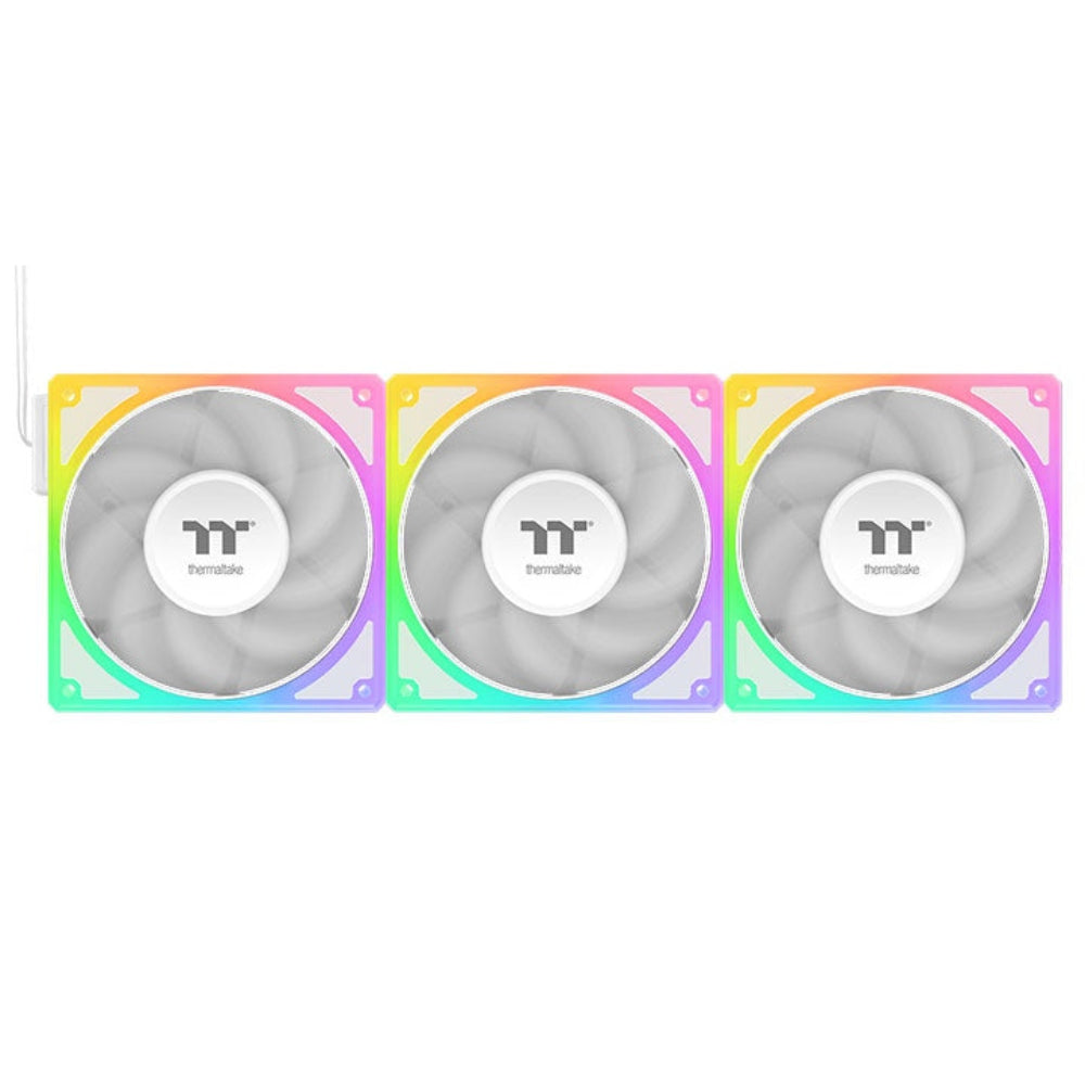 THERMALTAKE Toughfan EX 120 120mm ARGB Sync Cabinet Fan (White) (Triple Pack) – TechCure India