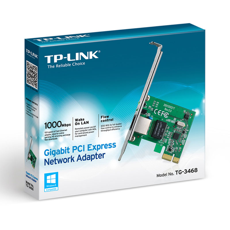 Tp-Link TG-3468 PCIe Network Adapter – TechCure India